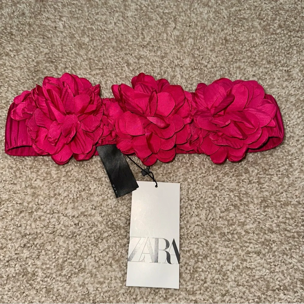 ZARA Bloggers Fav Flower Belt